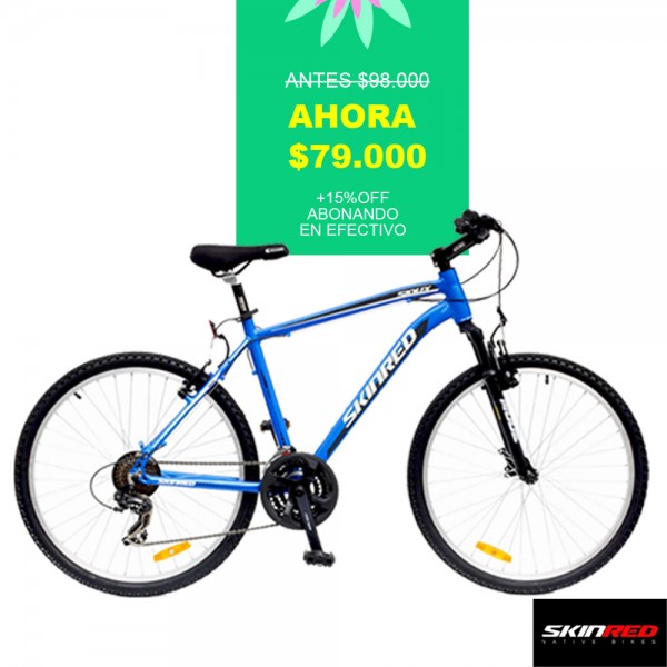 OFERTA! Bicicleta MTB | R26 | Skinred Sioux
